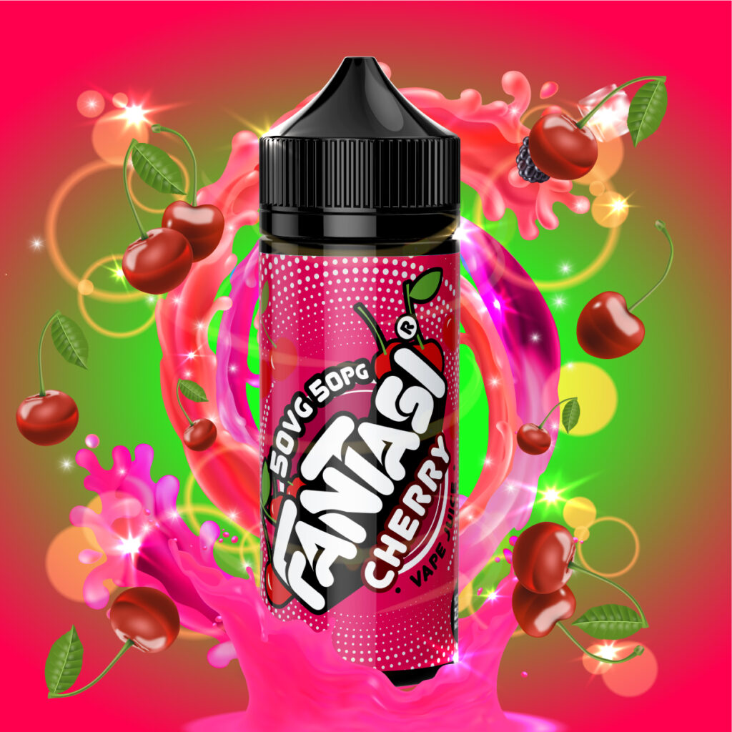 Cherry 50/50 E-Liquid | Fantasi