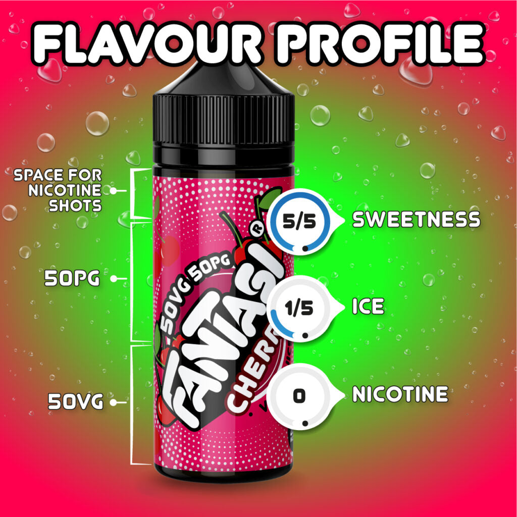 Cherry 50/50 E-Liquid | Fantasi