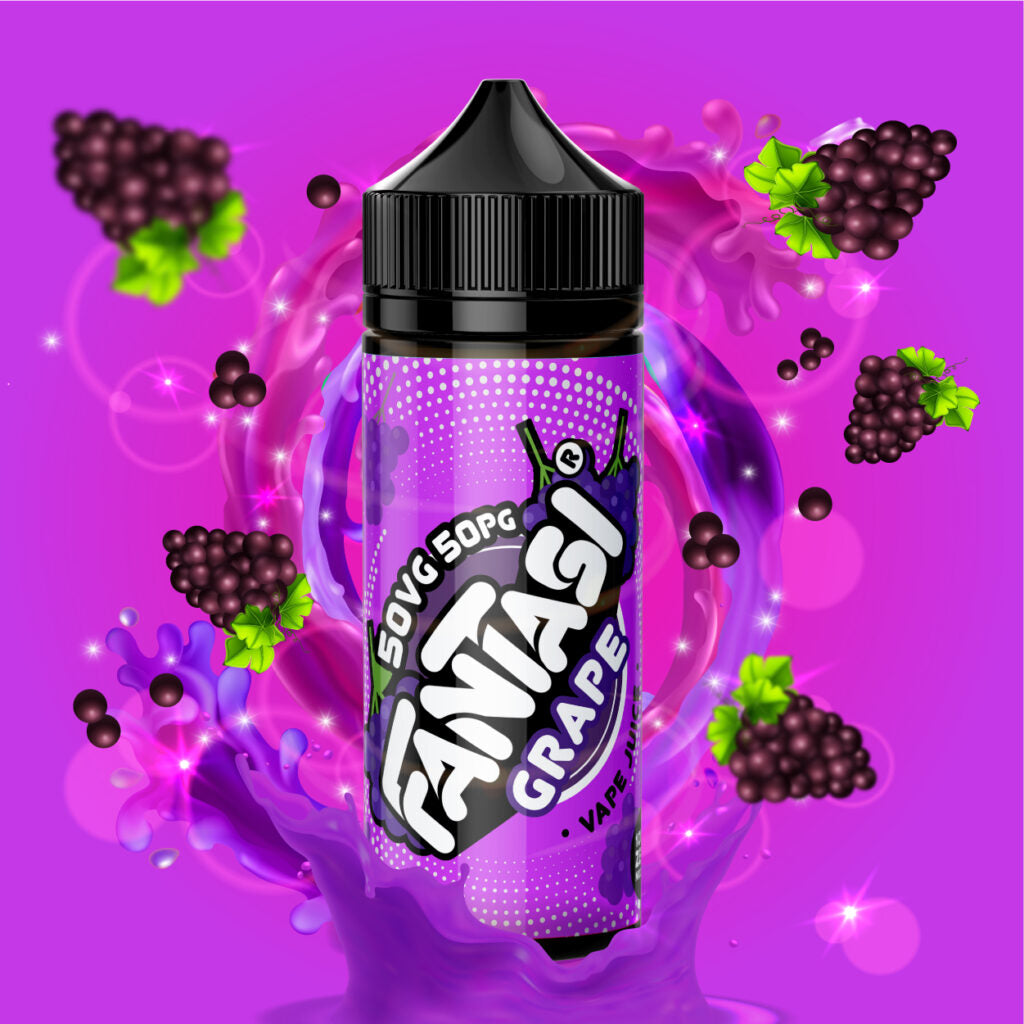 Grape 50/50 E-Liquide (Raisin) | Fantasi