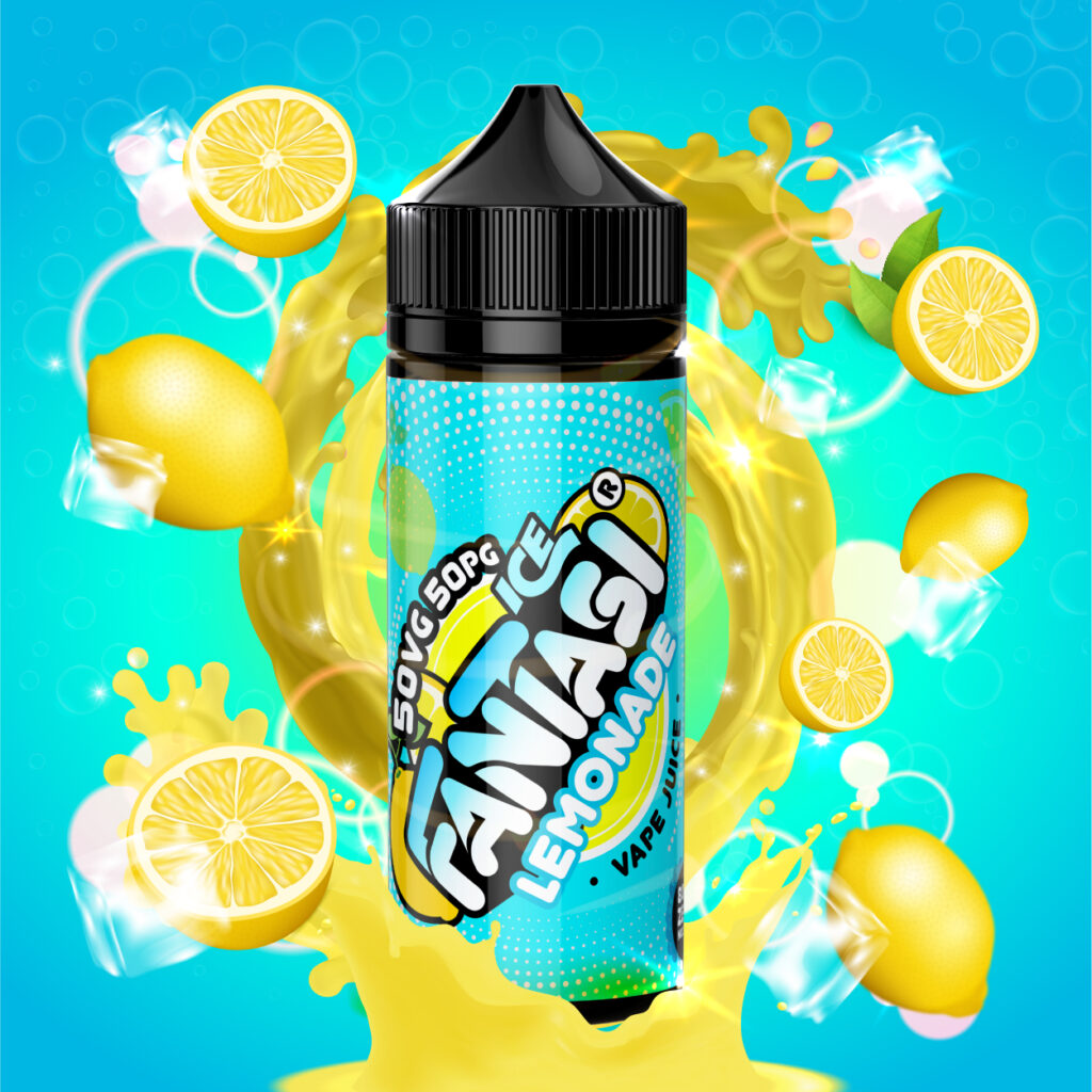 Lemonade Ice 50/50 E-Liquide (Glace à la limonade) | Fantasi