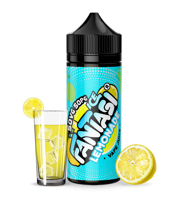 Lemonade Ice 50/50 E-Liquide (Glace à la limonade) | Fantasi