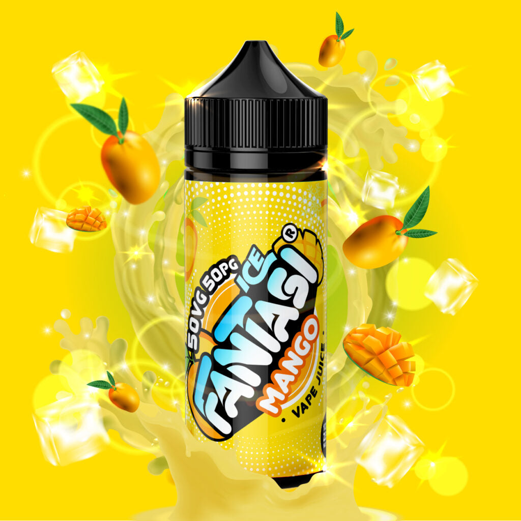 Mango Ice 50/50 E-Liquid | Fantasi