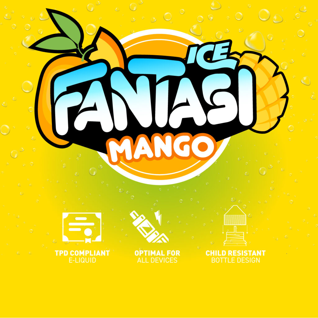 Mango Ice 50/50 E-Liquid | Fantasi