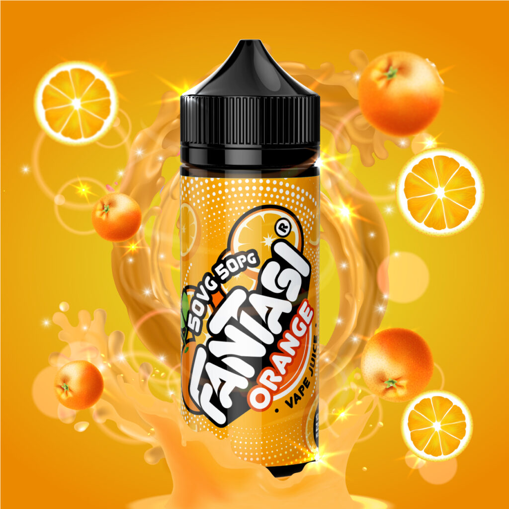 Orange 50/50 Liquido (Arancione) | Fantasi