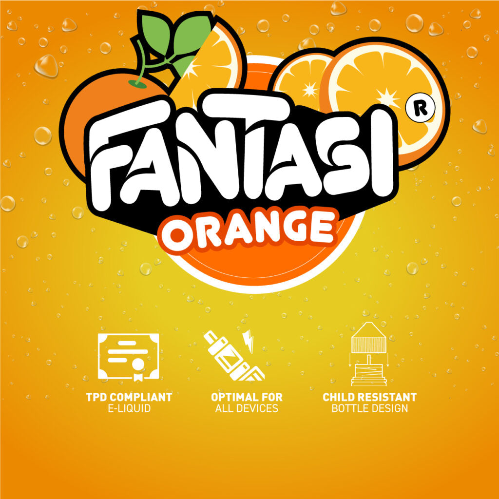 Orange 50/50 Liquido (Arancione) | Fantasi