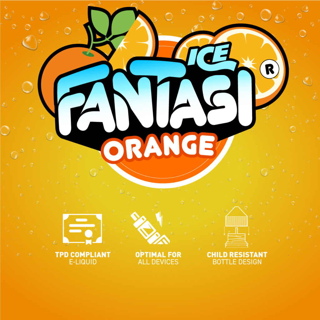 Orange Ice 50/50 E-Liquide | Fantasi