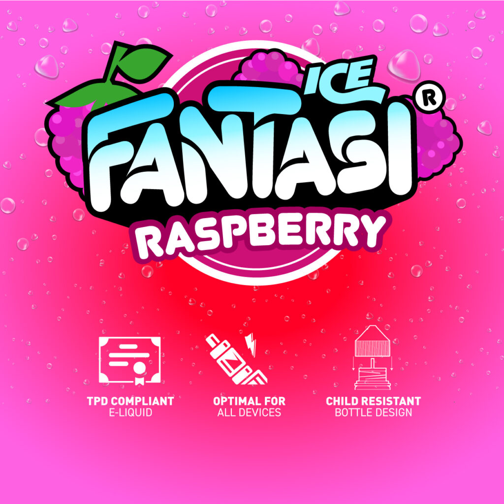 Raspberry Ice 50/50 E-Liquide (Glace Framboise) | Fantasi