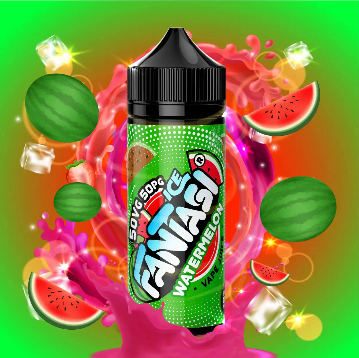 Watermelon 50/50 E-Liquid (Wassermelone), Fantasi, kaufen in Schweiz Watermelon 50/50 E-Liquid (Wassermelone), Fantasi, kaufen in Schweiz