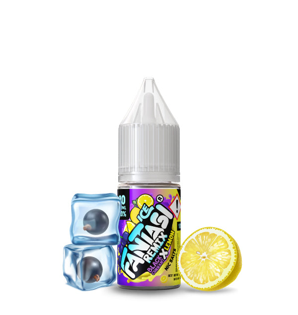 Blackcurrant X Lemon Ice 10ml Nikotinsalz | 50/50 E-Liquid | Fantasi