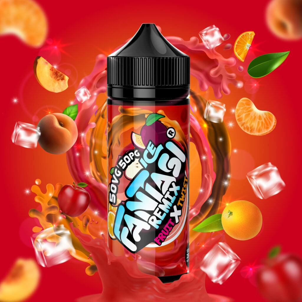 Fruit X Twist Ice 50/50 E-Liquid | Fantasi