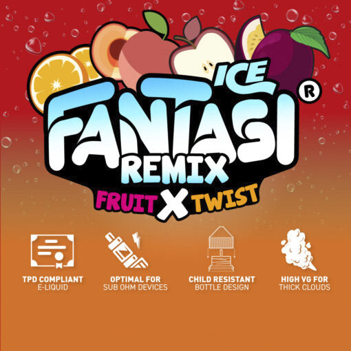 Fruit X Twist 70/30 E-Liquid | Fantasi
