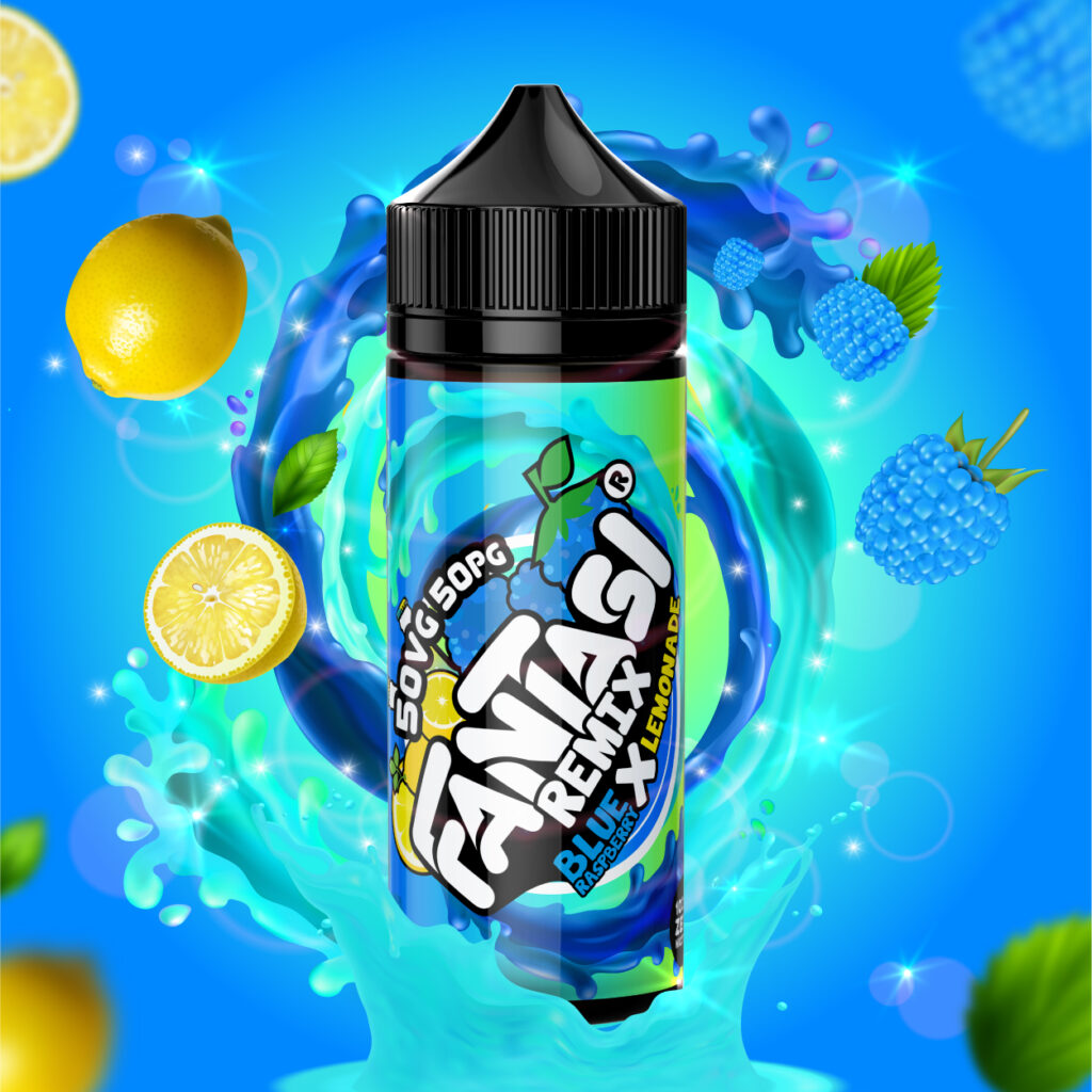 Blue Raspberry X Lemonade 50/50 E-Liquid | Fantasi