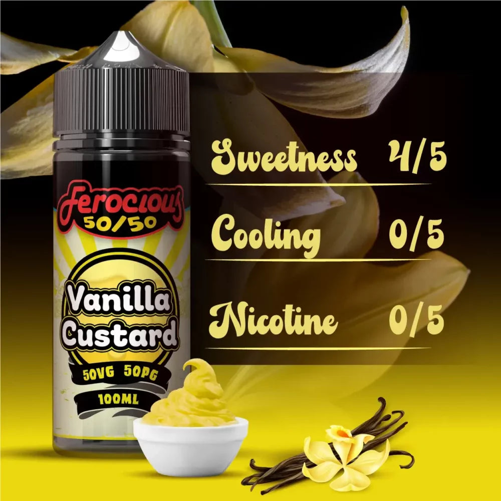 Vanilla Custard 50/50 | Ferocious Liquido