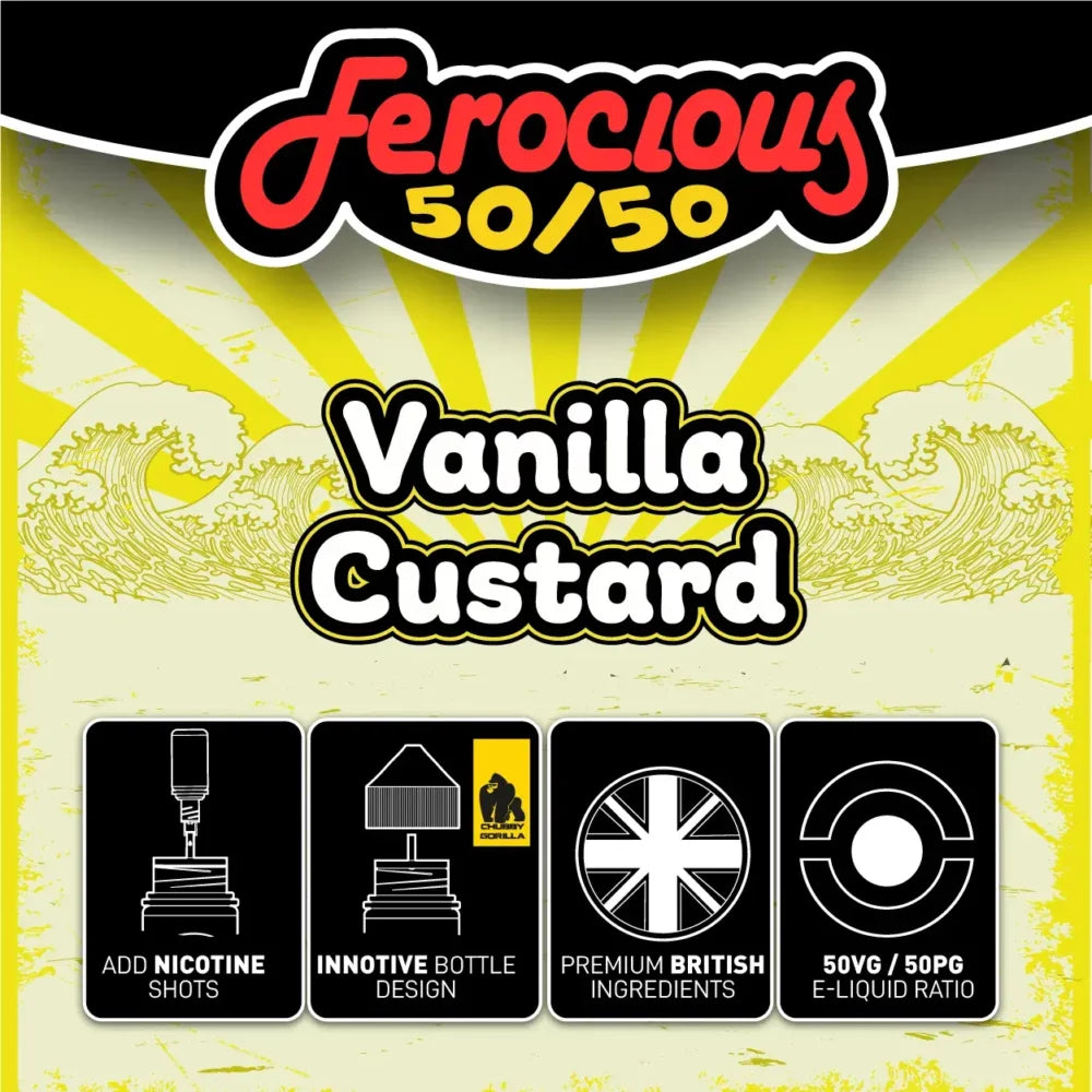 Vanilla Custard 50/50 | Ferocious Liquido