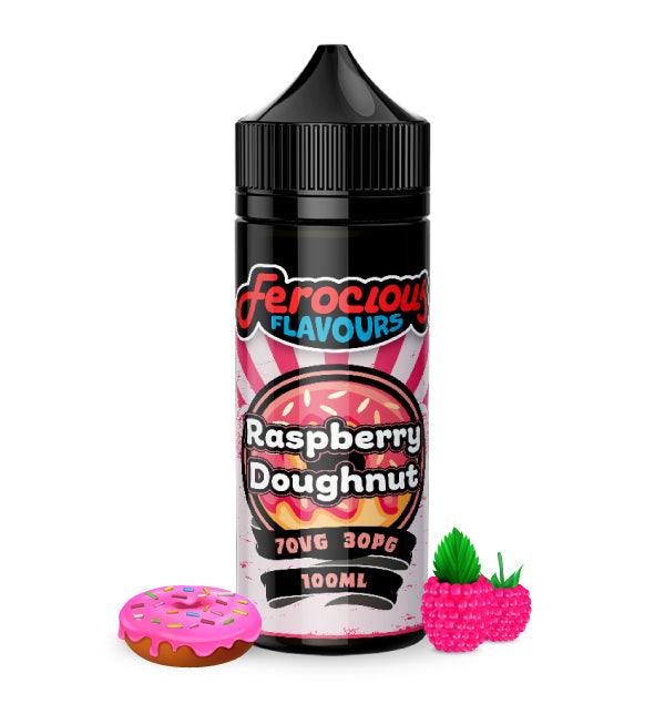 Raspberry Doughnut 70/30 | E-Liquide (Framboise Beignet) Ferocious