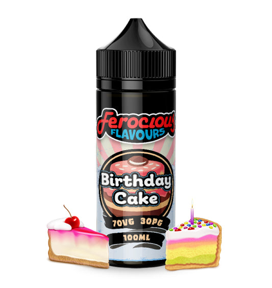 Birthday Cake 70/30 | Ferocious E-Liquid