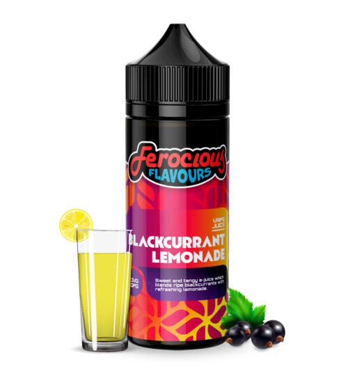 Blackcurrant Lemonade 70/30 | Ferocious E-Liquid (Schwarze Johannisbeerlimonade)