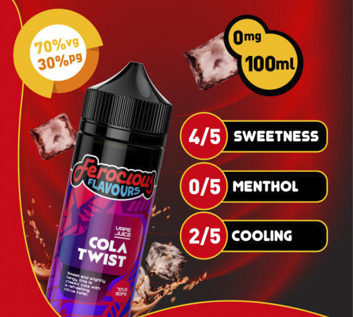 Cola Twist 70/30 | E-Liquide Ferocious