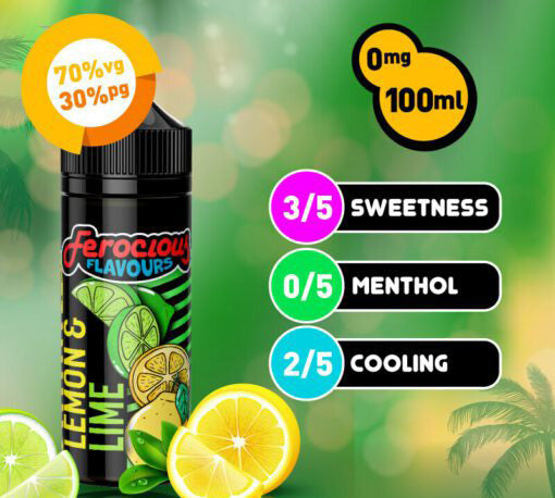 Lemon & Lime 70/30 | Ferocious Liquido
