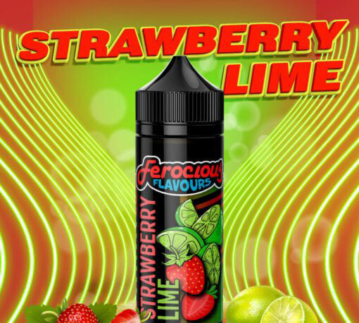 Strawberry Lime 70/30 | Ferocious E-Liquid (Erdbeer-Limette)