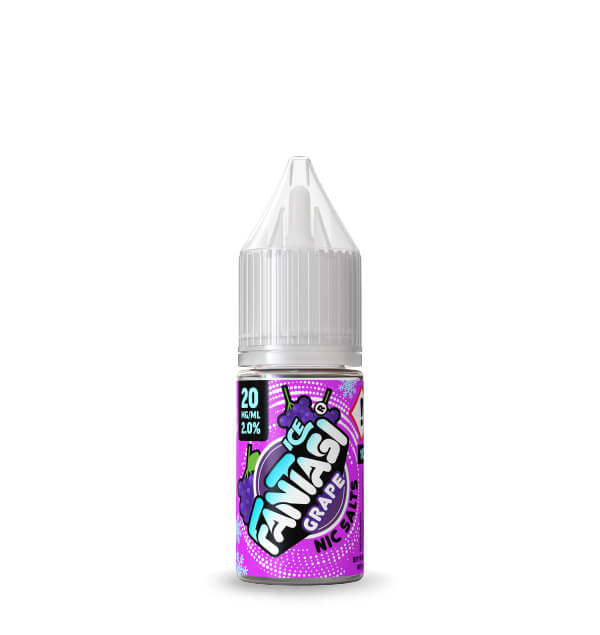 Grape Ice 10ml Nic Salts | 50/50 E-Liquid | Fantasi