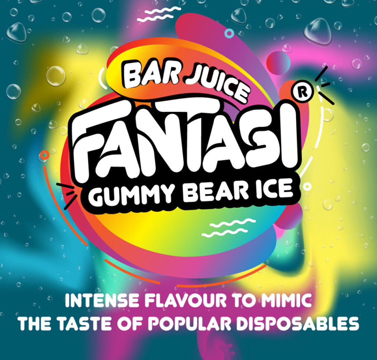 Gummy Bear Ice 10ml Sali di nicotina | 50/50 Liquido | Fantasi