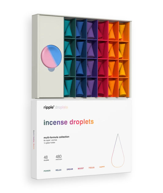 Ripple+ Incense Multipack - full-set of aromas | 48 droplets / pack