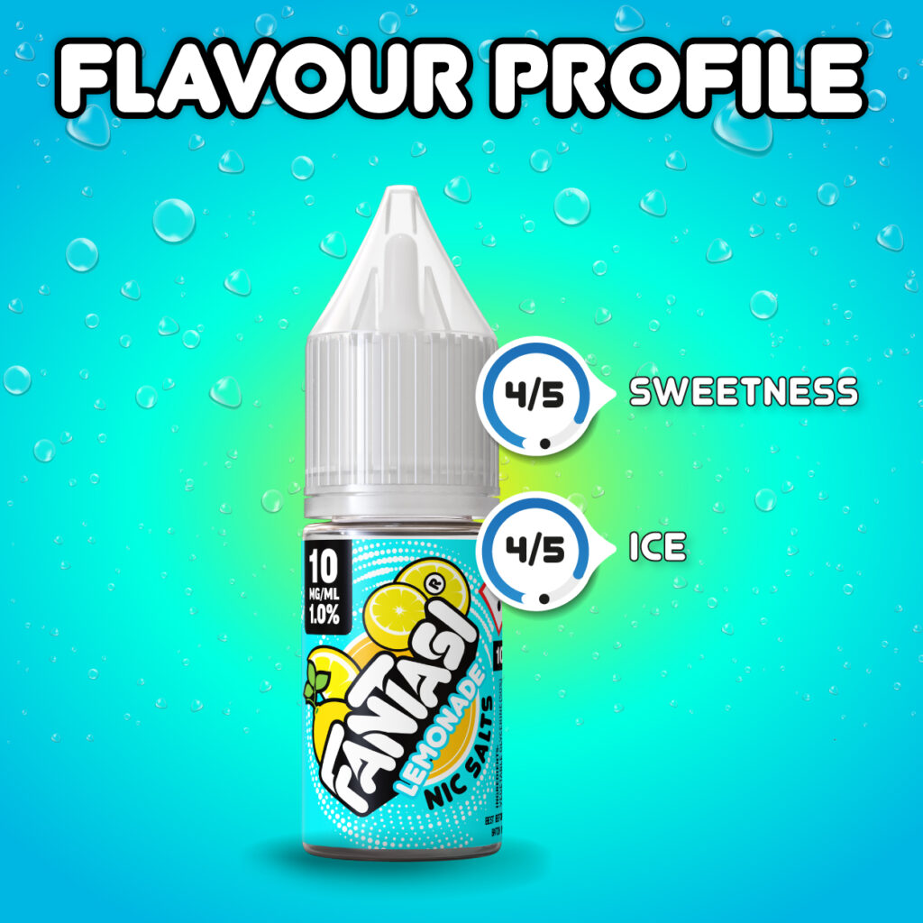 Lemonade 10ml Nikotinsalz | 50/50 E-Liquid | Fantasi