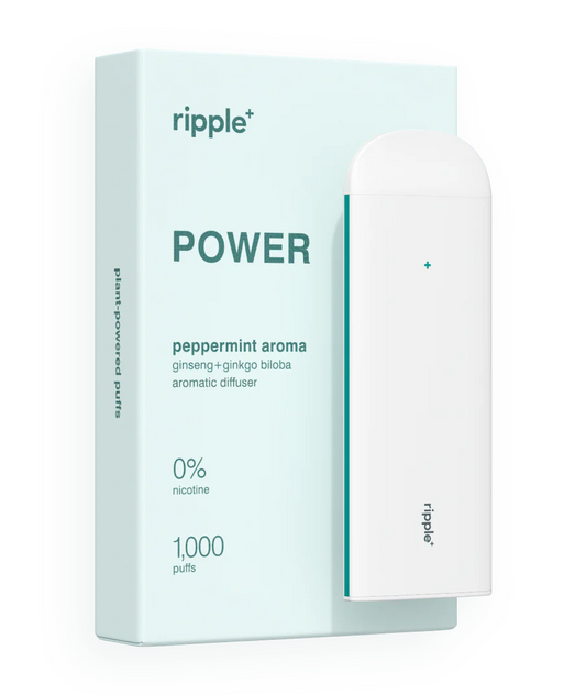 Ripple+ POWER peppermint aroma (menta piperita) | Diffusore a zero nicotina