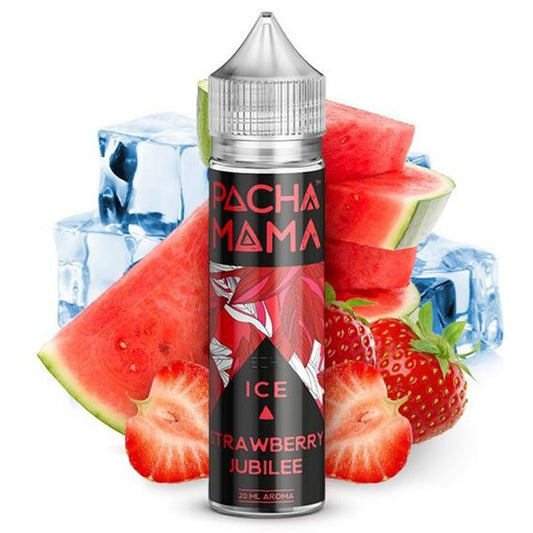 Pacha Mama - Ice Strawberry Jubilee - 50ml, Liquido | 70/30 (Ghiaccio, fragola, anguria)