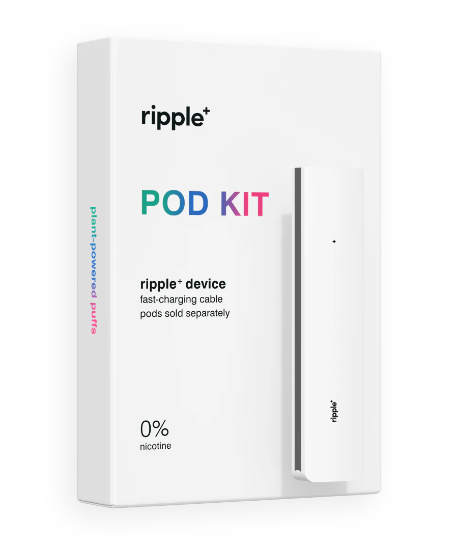 Kit Pod dispositif ripple+ rechargeable