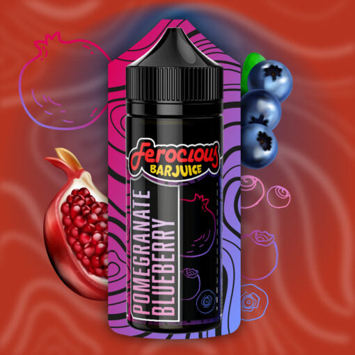 Pomegranate Blueberry 50/50 | Ferocious E-Liquid