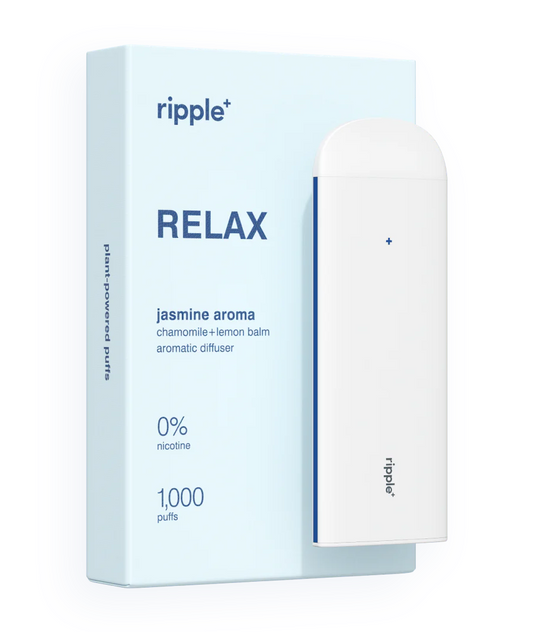 Ripple+ RELAX jasmine aroma (gelsomino) | Diffusore a zero nicotina