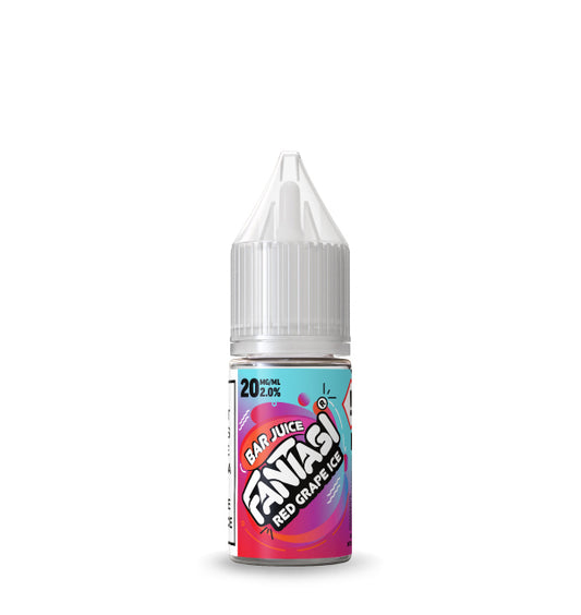 Red Grape Ice 10ml Nic Salts | 50/50 E-Liquid | Fantasi