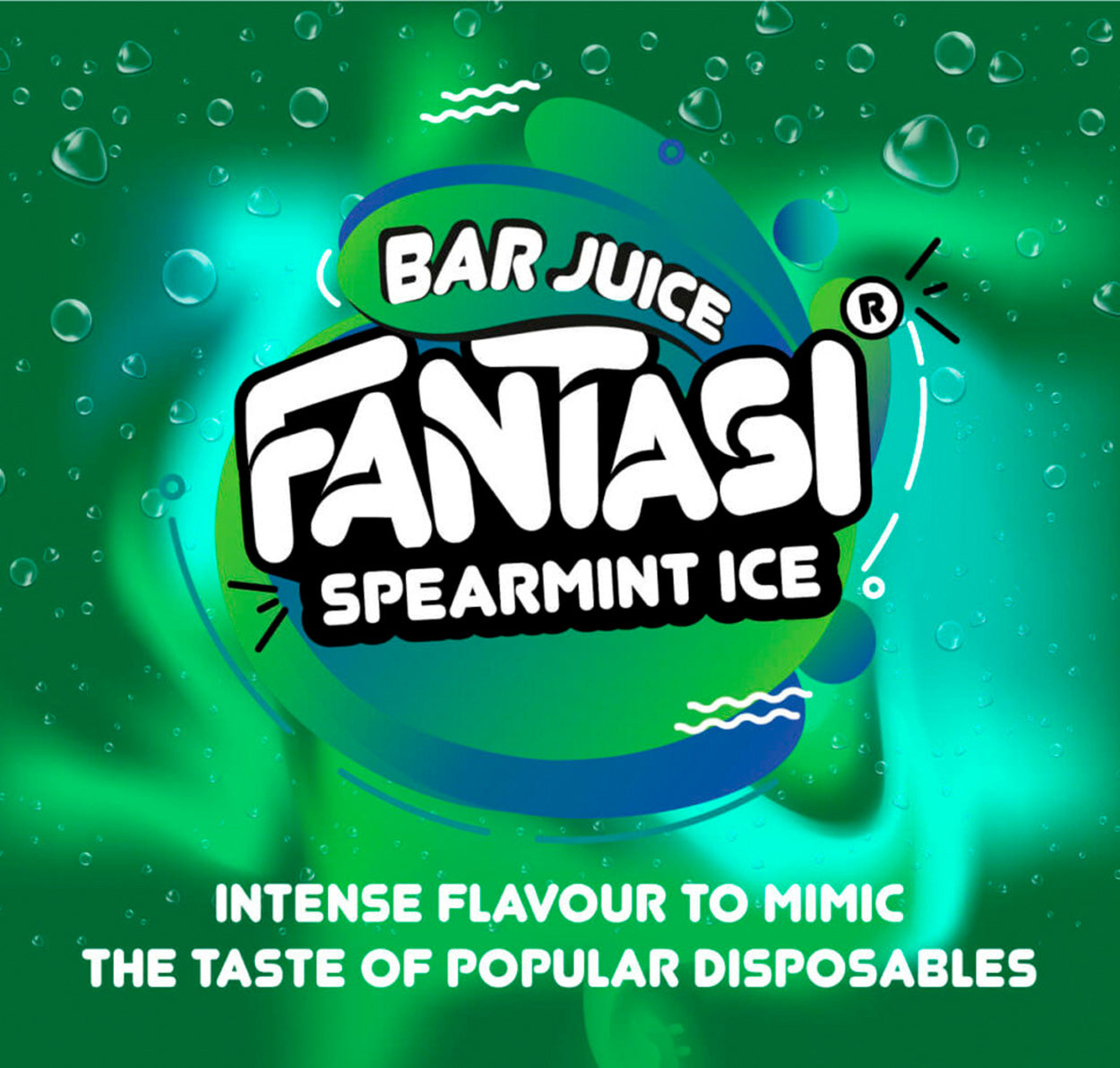 Spearmint Ice 10ml Nikotinsalz | 50/50 E-Liquid | Fantasi