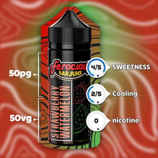 Strawberry Watermelon 50/50 | Ferocious E-Liquid