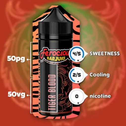 Tiger Blood 50/50 | Ferocious E-Liquid, buy Switzerland Fantasi Tiger Blood 50/50 | Ferocious E-Liquid, buy Switzerland Fantasi