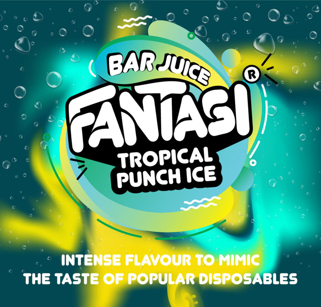 Tropical Punch Ice 10ml Nikotinsalz | 50/50 E-Liquid | Fantasi