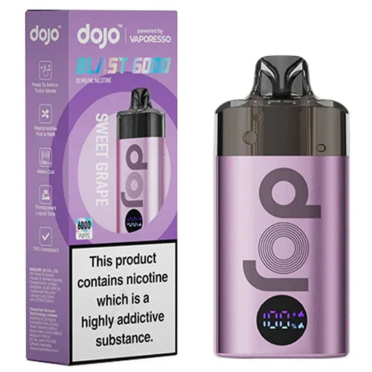 Sweet Grape - Vaporesso Dojo Blast 6000 Vape Kit