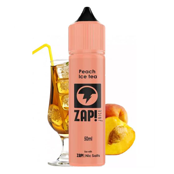 ZAP! Juice - Peach Ice Tea - 50ml, E-Liquid | 70/30 (Pfirsich-Eistee)