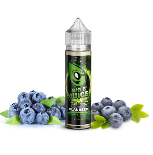 BIG B Juice Accent Line, Blueberry 50ml ''Shortfill'' E-Liquid (Heidelbeere) | 70/30