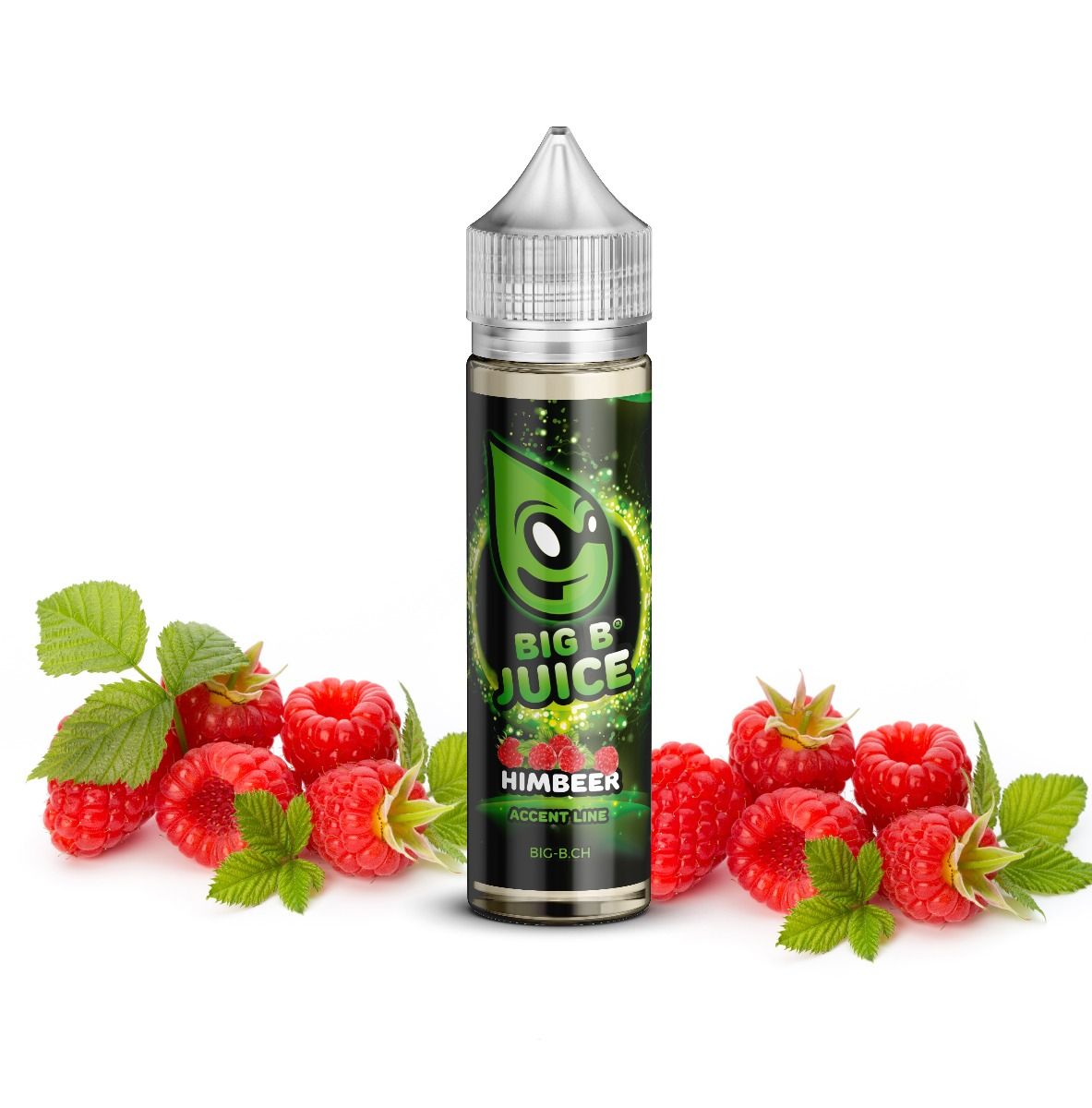 BIG B Juice Accent Line, Raspberry 50ml ''Shortfill'' E-Liquide (Framboise) | 70/30