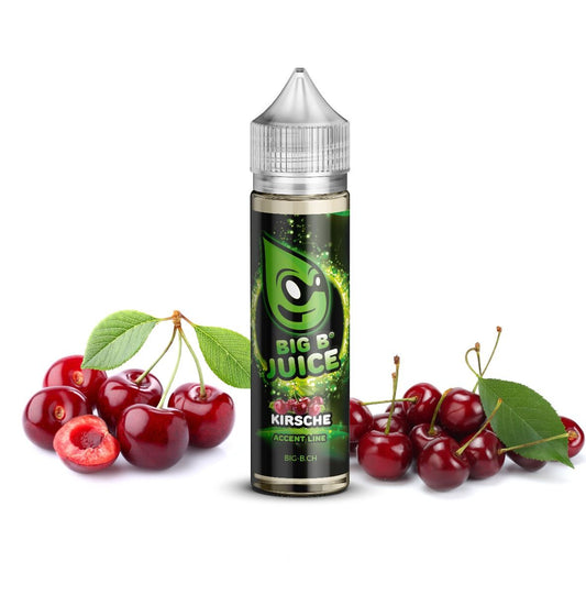 BIG B Juice Accent Line, Cherry 50ml ''Shortfill'' E-Liquide (Cerise) | 70/30