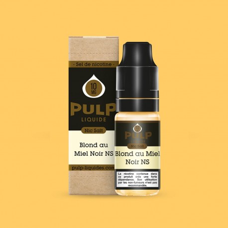 E-Liquide Blond au Miel Noir - Pulp | 10 ml, 60 ml avec nicotine | 30/70