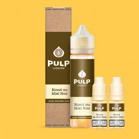 E-Liquid Blond au Miel Noir - Pulp | 10 ml, 60 ml mit Nikotin | 30/70