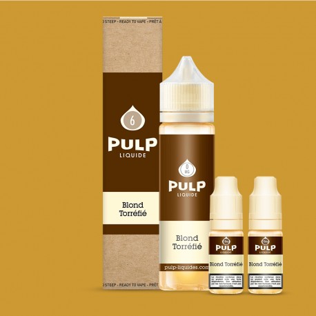 E-Liquide Blond Torréfié - Pulp | 10 ml, 60 ml avec nicotine | 30/70
