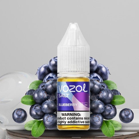 Blueberry 10ml Nic Salts | 20mg | 50/50 E-Liquid | Vozol