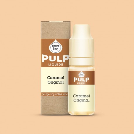 E-Liquido Caramel Orgininal - Pulp | 10 ml, 60 ml con nicotina | 30/70