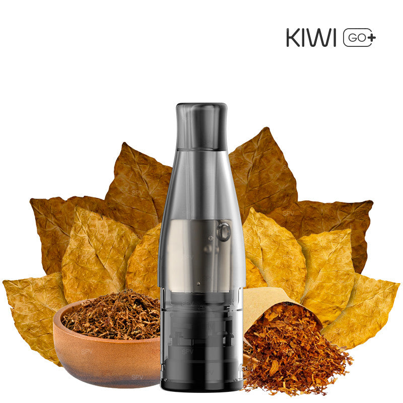 Kiwi GO PLUS cartridges - Classic Tobacco - Kiwi Vapor | Pack x2