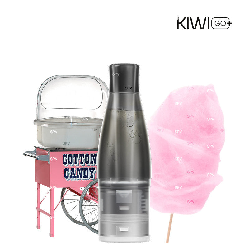 Kiwi GO PLUS cartridges - Cotton Candy - Kiwi Vapor | Pack x2